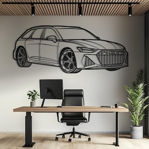 Metal Car Wall Art, Car Wall Art, Metal Wall Art, Metal Wall Decor, Car Guy Gift, Car Accessories, Car Accessories For Men, Car Gift For Him