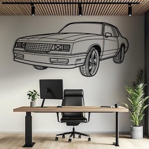 Metal Car Wall Art, Car Wall Art, Metal Wall Art, Metal Wall Decor, Car Guy Gift, Car Accessories, Car Accessories For Men, Car Gift For Him