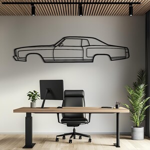 Metal Car Wall Art, Car Wall Art, Metal Wall Art, Metal Wall Decor, Car Guy Gift, Car Accessories, Car Accessories For Men, Car Gift For Him