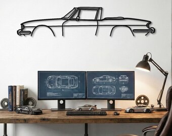Metal Car Wall Art, Car Wall Art, Metal Wall Art, Metal Wall Decor, Car Guy Gift, Car Accessories, Car Accessories For Men, Car Gift For Him