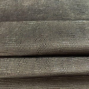 Cuero Repujado Lagarto Negro – Cuero de Cabra Suave, Textura Auténtica, Calidad Premium