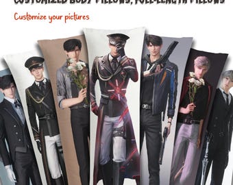 custom Dakimakura body pillow, love and deepspace, pillow cover, anime body pillow, Anime pillow, anime merch, Personalized Birthday Gifts