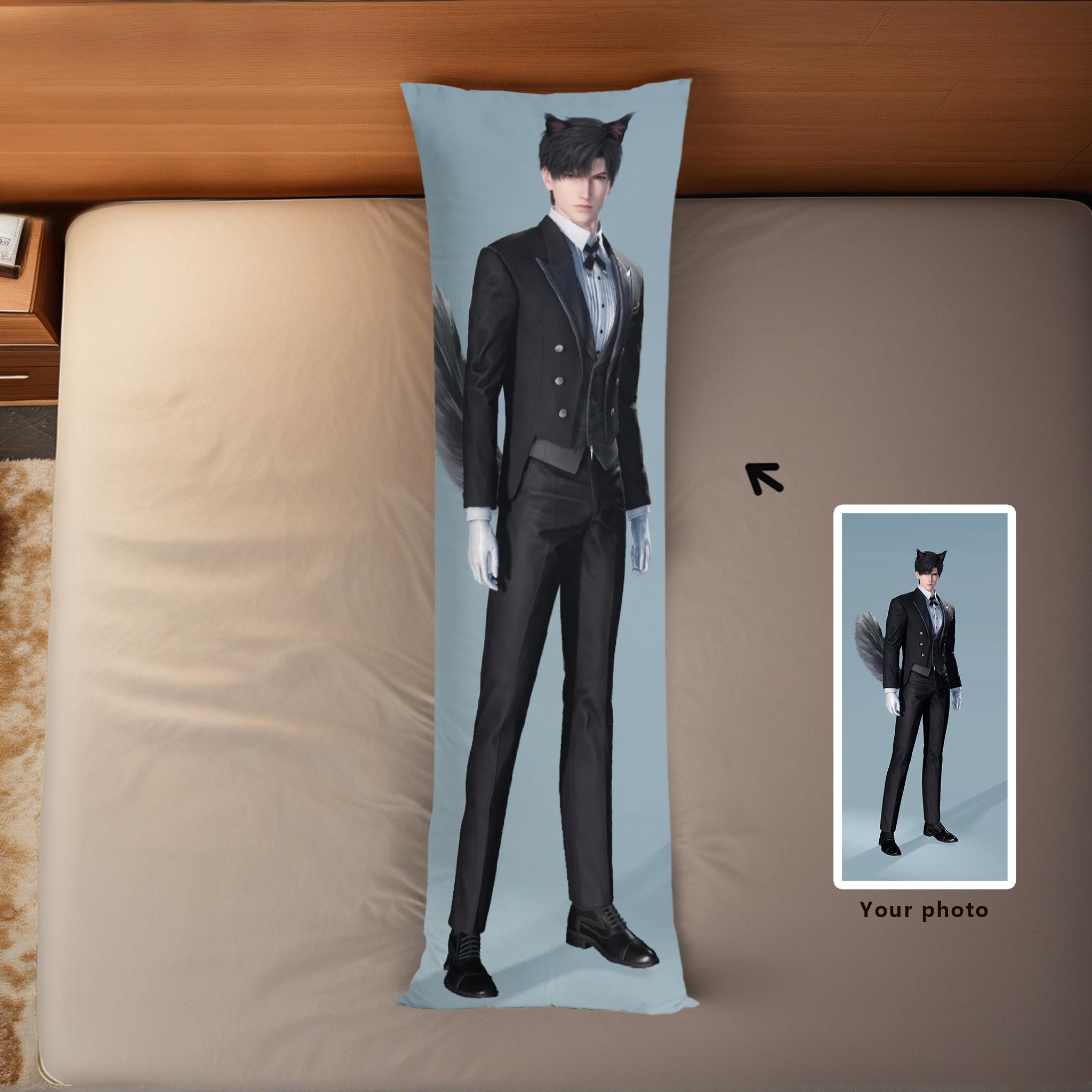 custom love and deepspace pillow，Dakimakura body pillow，pillow cover, anime body pillow, Anime pillow,anime merch,Personalized Birthday Gift