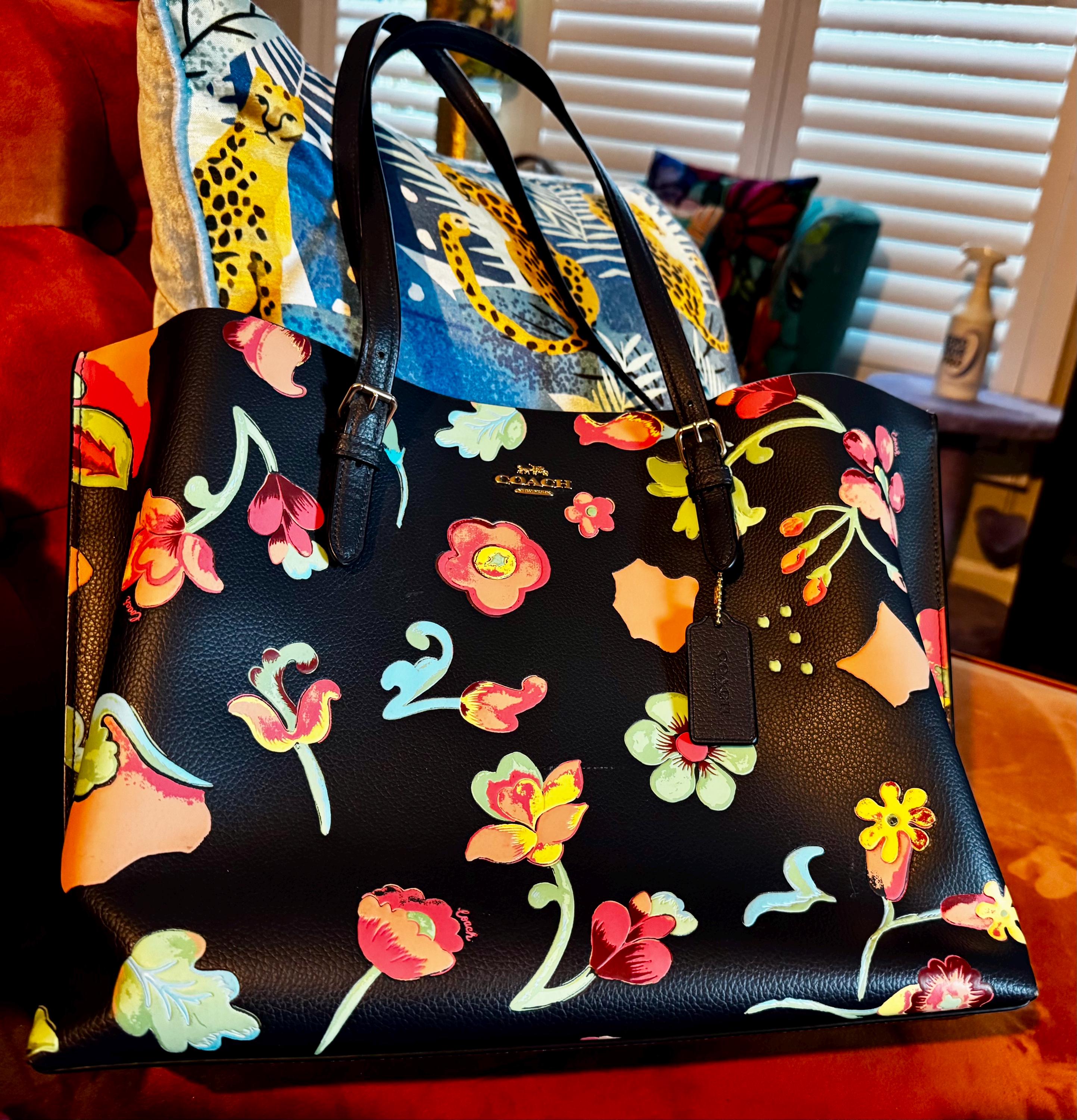 Coach Mollie Tote With Dreamy Land Floral Print - Etsy