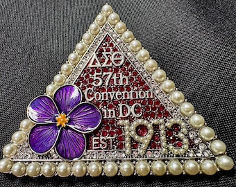 Delta Sigma Theta 57th Convention in DC Brooch