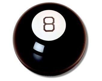 Billiard 8-Ball Round Mousepad