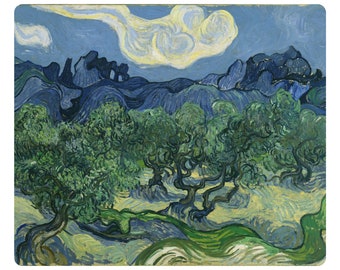 Olive Trees Van Gogh Painting Mousepad