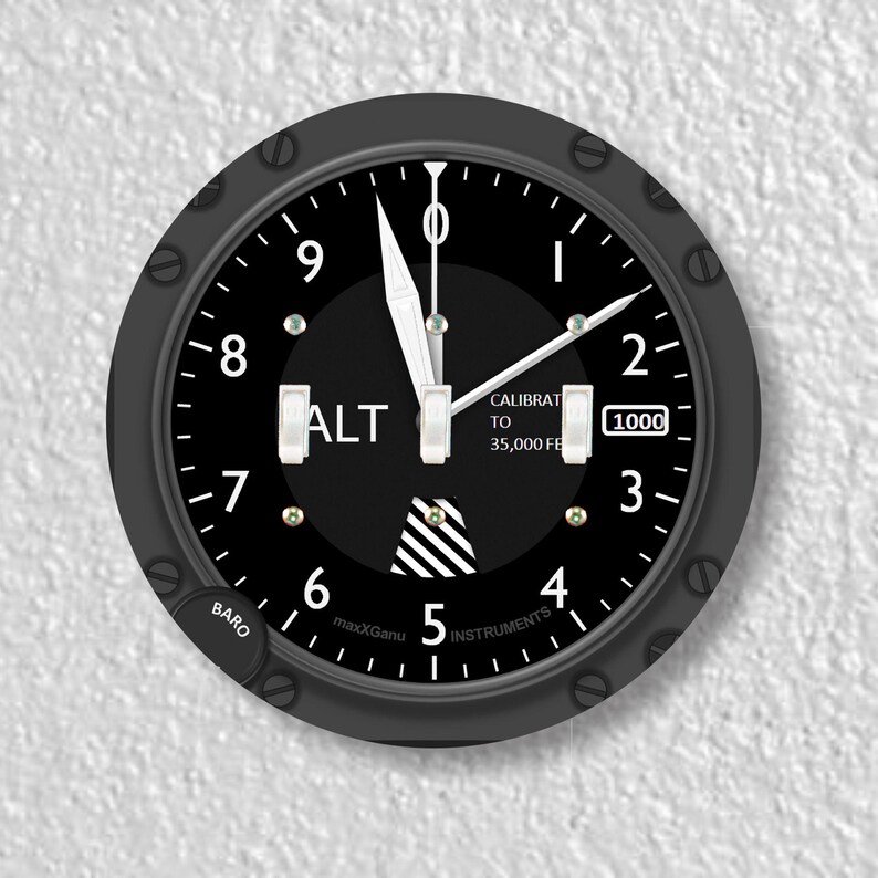 Altimeter Aviation Precision Laser Cut Toggle and Decora Rocker Round ...