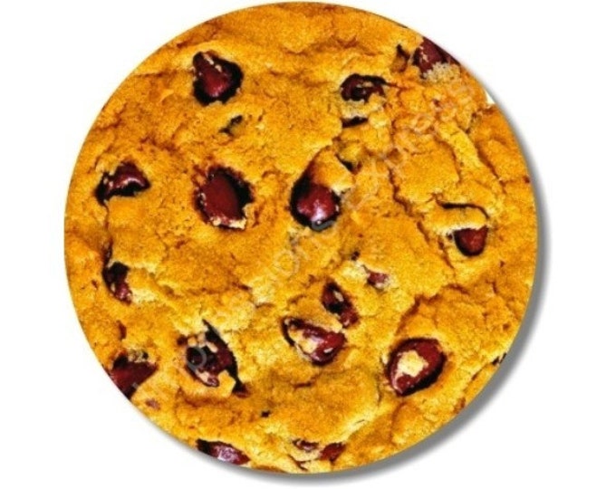 Chocolate Chip Cookie Round Mousepad