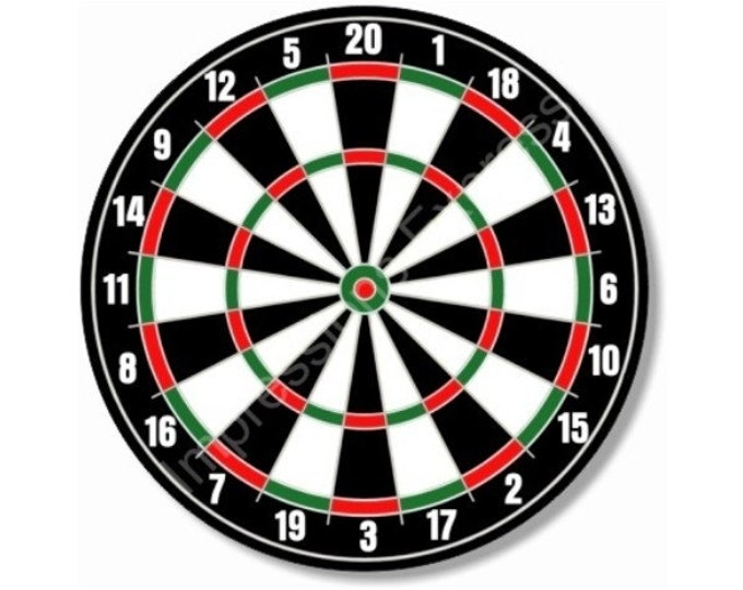 Darts Dartboard Round Mousepad