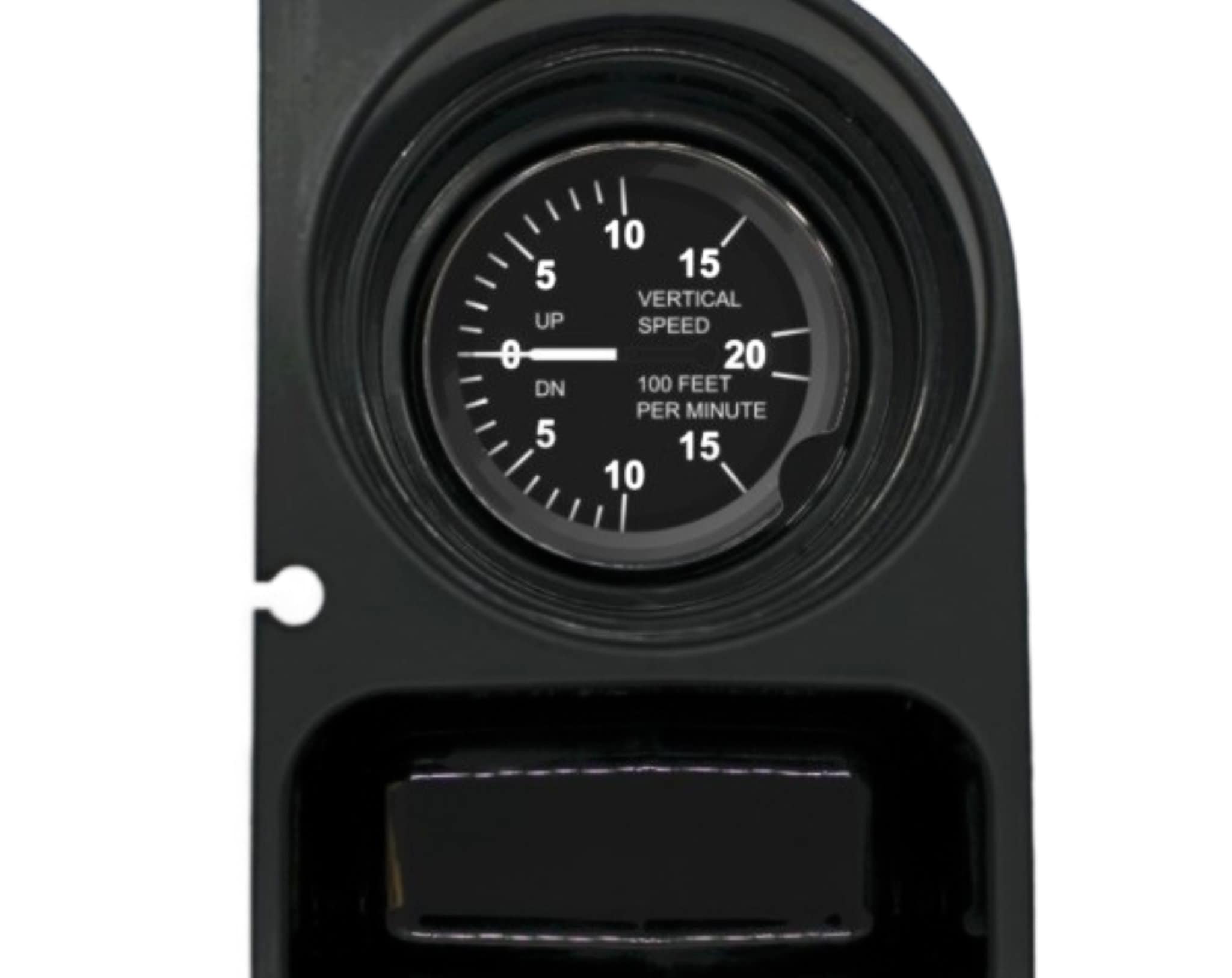 Vertical Speed Indicator Aviation Round Sandstone Car Cupholder Coaster