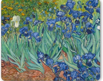 Van Gogh Irises Painting Mousepad