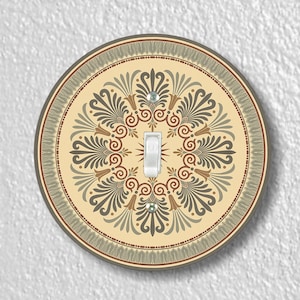 Victorian Ornament Precision Laser Cut Toggle and Decora Rocker Round Light Switch Wall Plate Covers