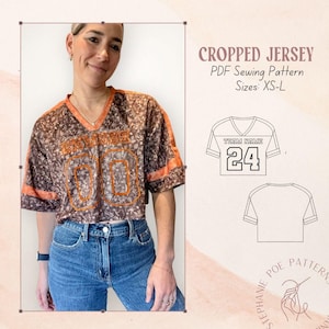 PDF-naaipatroon damesjersey