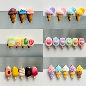 LIMITED EDITION - Ice Cream & Popsicle Fridge Magnets | Kitchen Decor