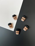 Coffee Cup Magnets: Resin Miniature Home Decor, Set of 5