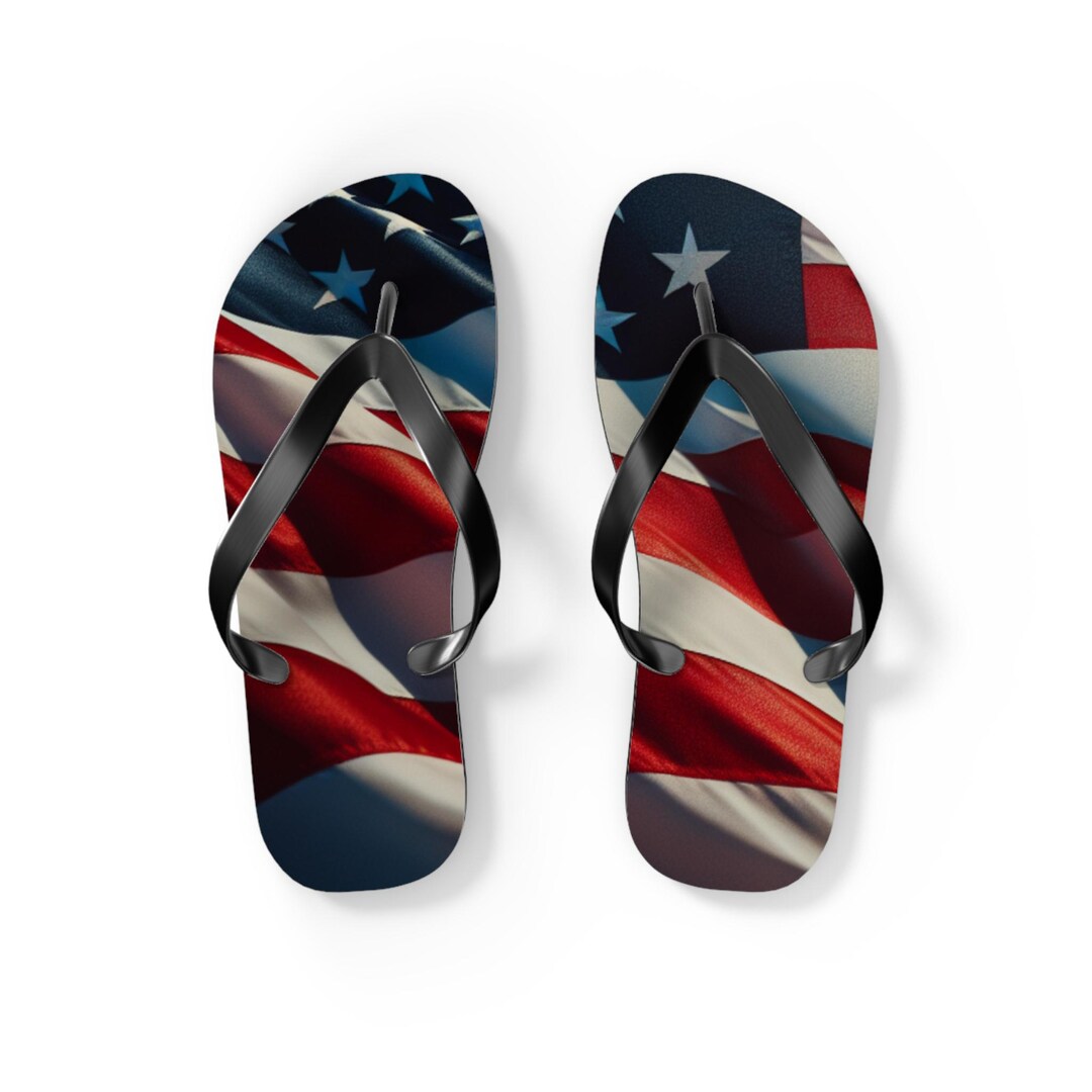 FLAG RUBBER RED - FLIP FLOPS