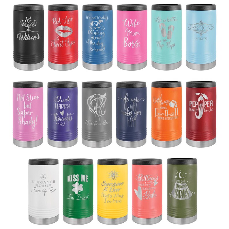 Vaso personalizado grabado, botella de agua de acero inoxidable con aislamiento térmico, vasos con logotipo personalizado. imagen 17