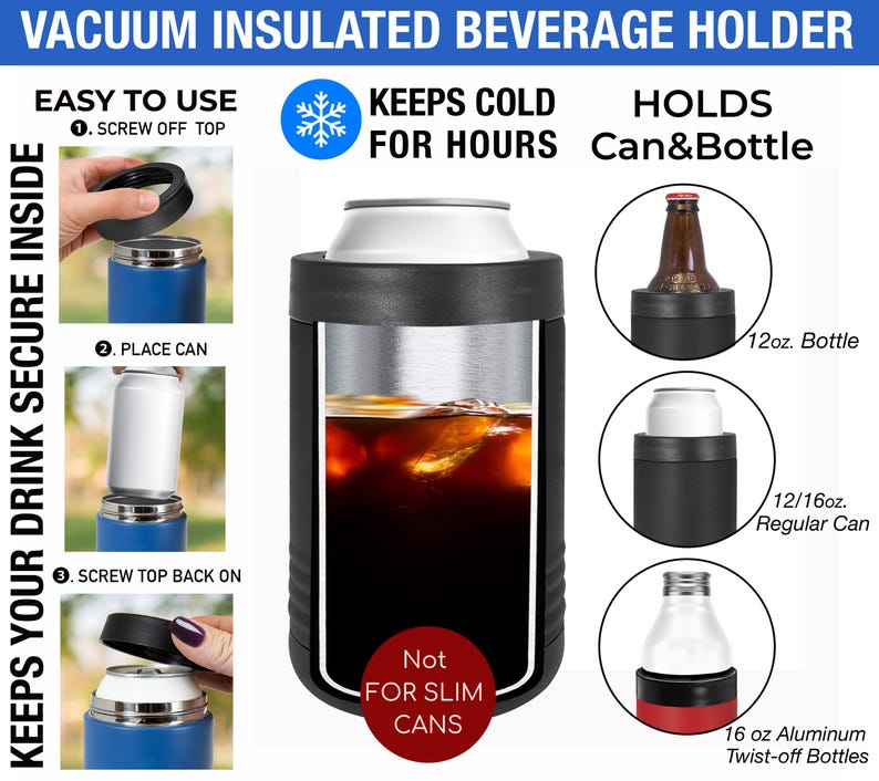 Vaso personalizado grabado, botella de agua de acero inoxidable con aislamiento térmico, vasos con logotipo personalizado. imagen 20