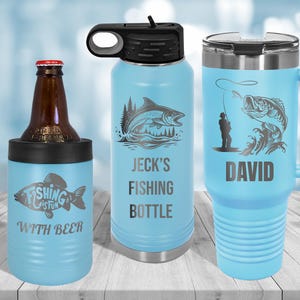 Vaso personalizado grabado, botella de agua de acero inoxidable con aislamiento térmico, vasos con logotipo personalizado. imagen 11