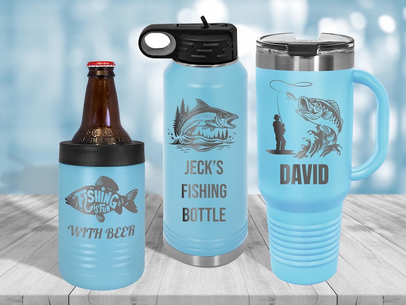 Vaso personalizado grabado, botella de agua de acero inoxidable con aislamiento térmico, vasos con logotipo personalizado. imagen 11