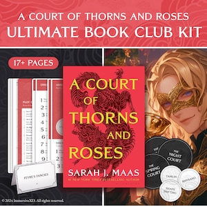 Ultimate ACOTAR Book Club Kit | A Court of Thorns and Roses Discussion Questions, Activities, and Themed Hosting Ideas