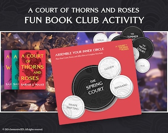 Activité sur le thème ACOTAR | Créez votre cour, votre pouvoir et votre allié avec des questions de discussion en prime