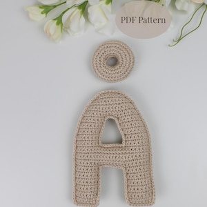 Crochet Letter Å Pattern | Amigurumi Alphabet PDF | Name Garland | Nursery Decor