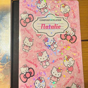 Custom Composition Notebooks 100pg, Notebook Kits , Personalized ...