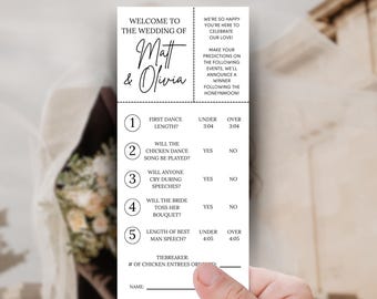 Modèle de mariage de bienvenue, faites vos paris, jeux de mariage jeux de table de mariage activités de mariage paris sur l'amour modèles de mariage minimalistes
