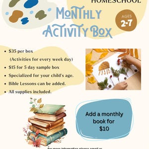 Månatlig aktivitetslåda