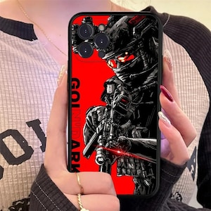 Custodia per telefono COD Call of Duty Ghosts per iPhone 16 15 14 13 12 11 Pro Max XR XS Plus Mini Cover morbida nera