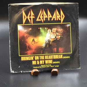 Def Leppard | 45 RPM Vinyl Record Single | Vintage 7&quot; Record | Collectible Jukebox Music | Single Album | Vintage Vinyl