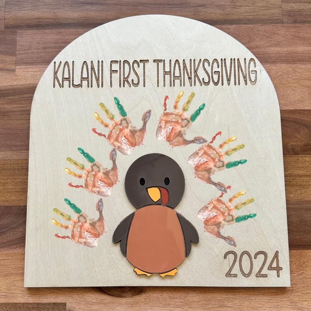 Thanksgiving Handprint Turkey Activity - Interactive Kids Craft With ...