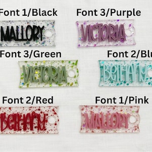 Personalized Stanley Name Plate, Stanley Name Tag, Acrylic Lid Topper, Custom Tumbler Tag, 40oz, 30oz, 20oz, Glitter Name Plate