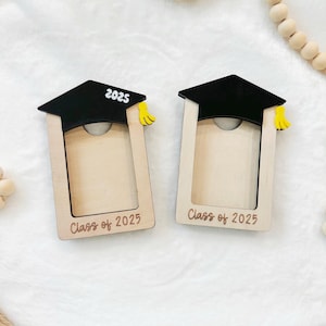 Graduation Magnet Favors | Class of 2025 | College Graduation Gifts | Grad Party Favors | Graduation Cap Keepsake for Guests