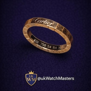Cartier 750 Ring - Etsy