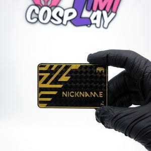 3D-geprinte heldhaftige kamerkaart cosplay plastic niet-functionele in-game skin replica speelgoedrekwisiet | Cadeau voor gamers