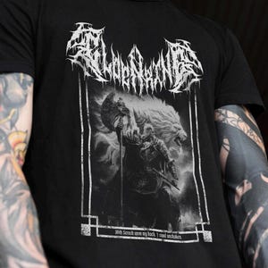 First Elden Lord Inspired T-Shirt | Unisex Metal Band Style | Dark Fantasy Gamer Shirt | Medieval Warrior Graphic Tee | Soulslike Fan Gift