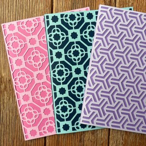 Patterned cards