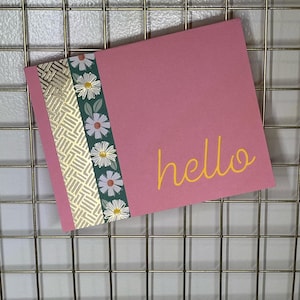Floral Hello card