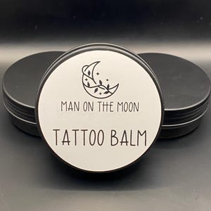 All Natural Tattoo Balm - 2 oz Tin - Refresh and Revitalize your Ink