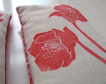 Hellebore flower- lavender eyepillow