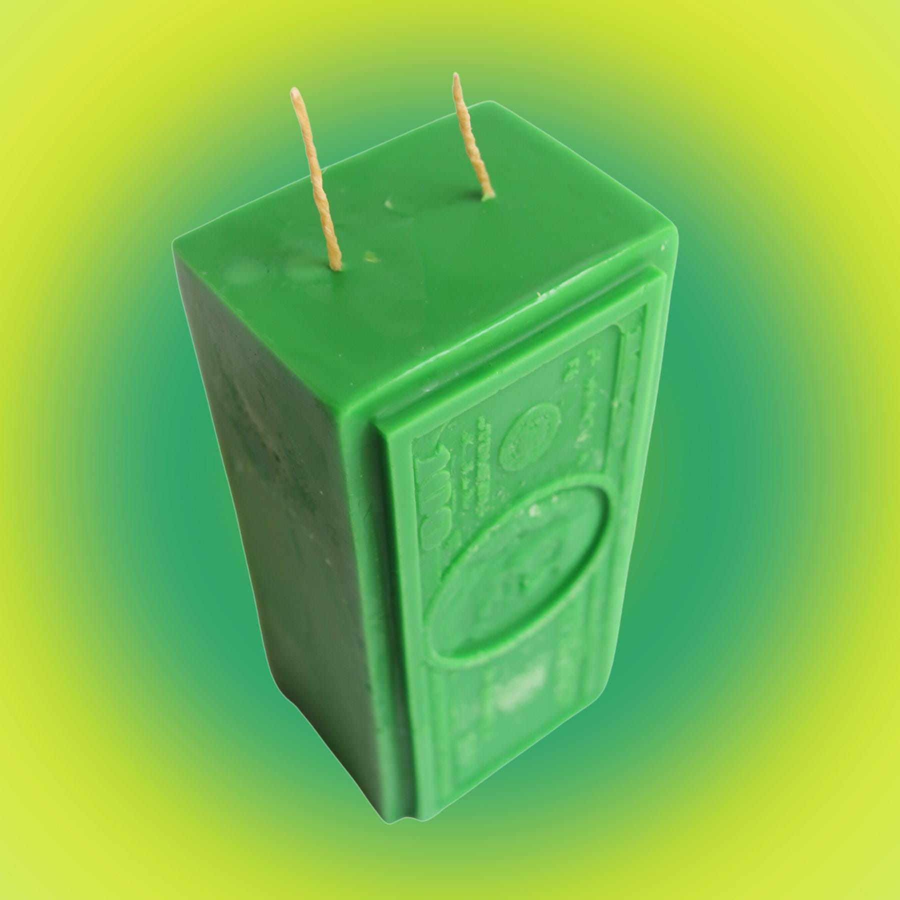Stack Wick Money Bill Stack Prosperity Double Wick Figure Ritual Candle | Spell ...