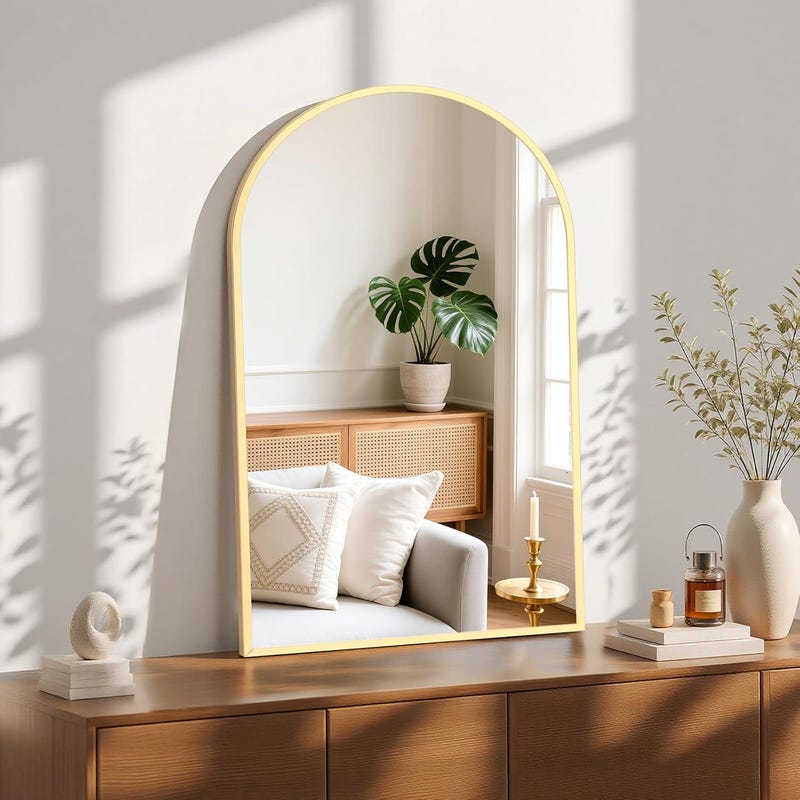 Gold Arch Wall Mirrors - Etsy