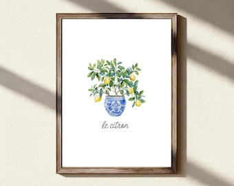 le citron Print