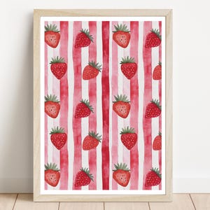 Strawberries Print