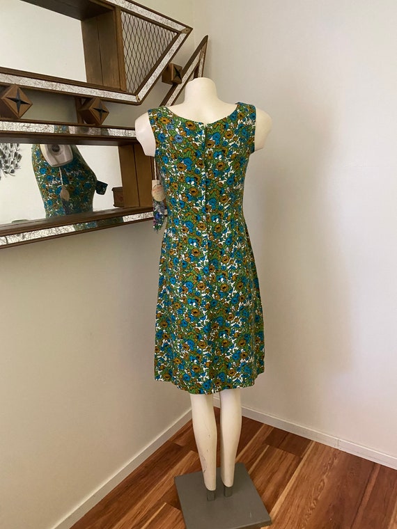 Vintage 60s Floral Deadstock Dress - image 7