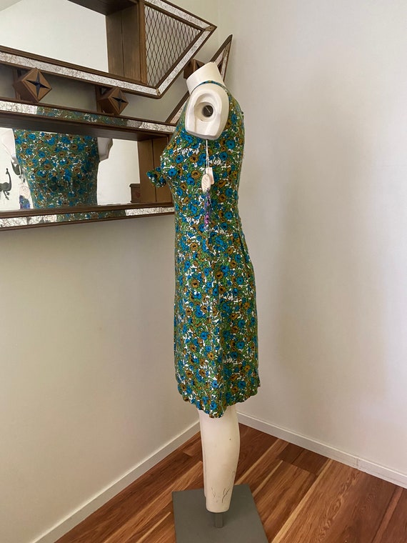 Vintage 60s Floral Deadstock Dress - image 5