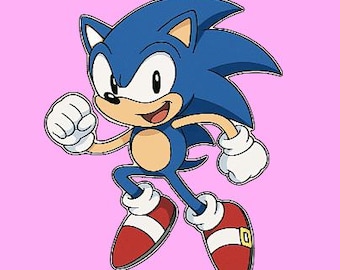 Sonic The Hedgehog Sticker - Spielcharakter